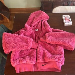 Nike Pink Fleece Hoodie